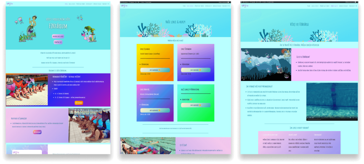 Původní web Finfarium