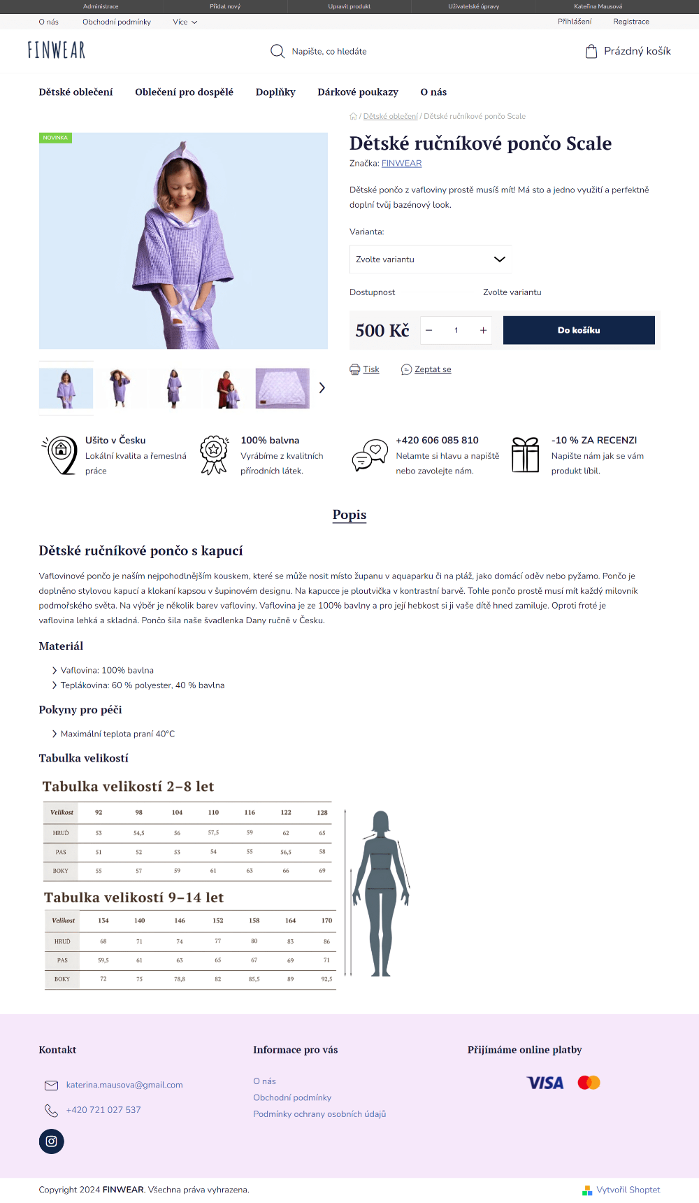 Prototyp detail produktu finální návrh